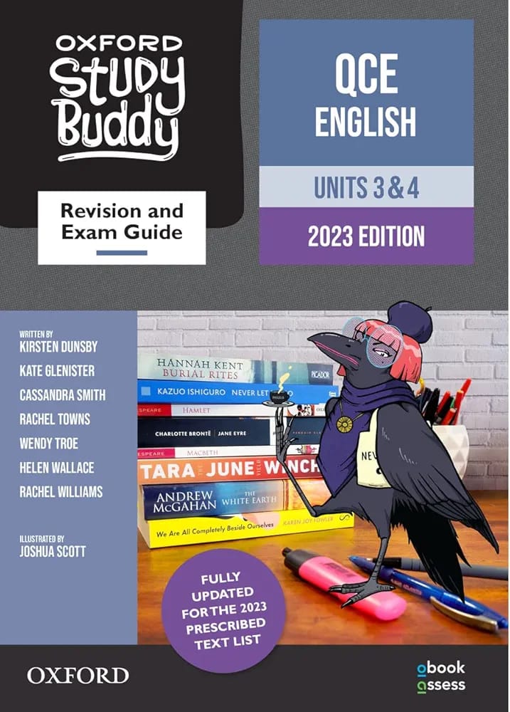 Oxford Study Buddy: QCE English Units 3 & 4 (2023 Edition)