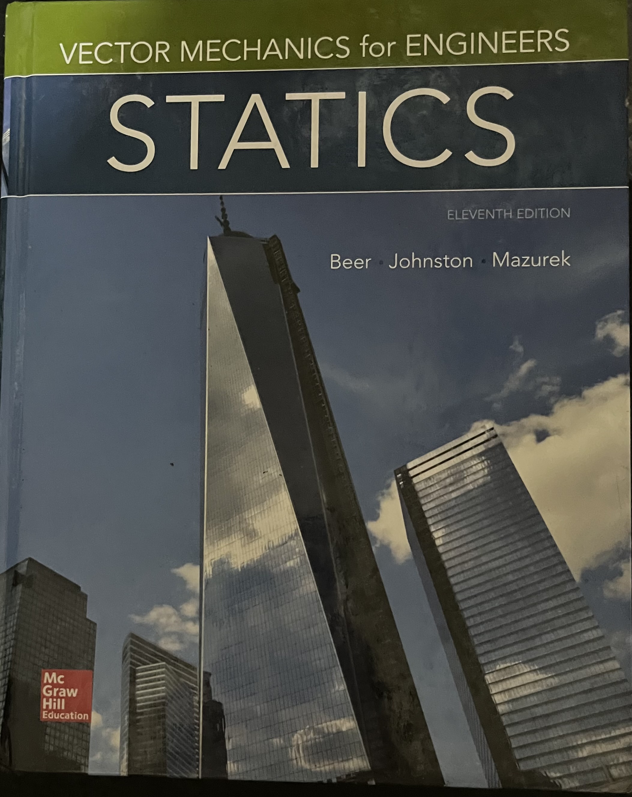 Vector Mechanics for Engineers: Statics (11th Edition)