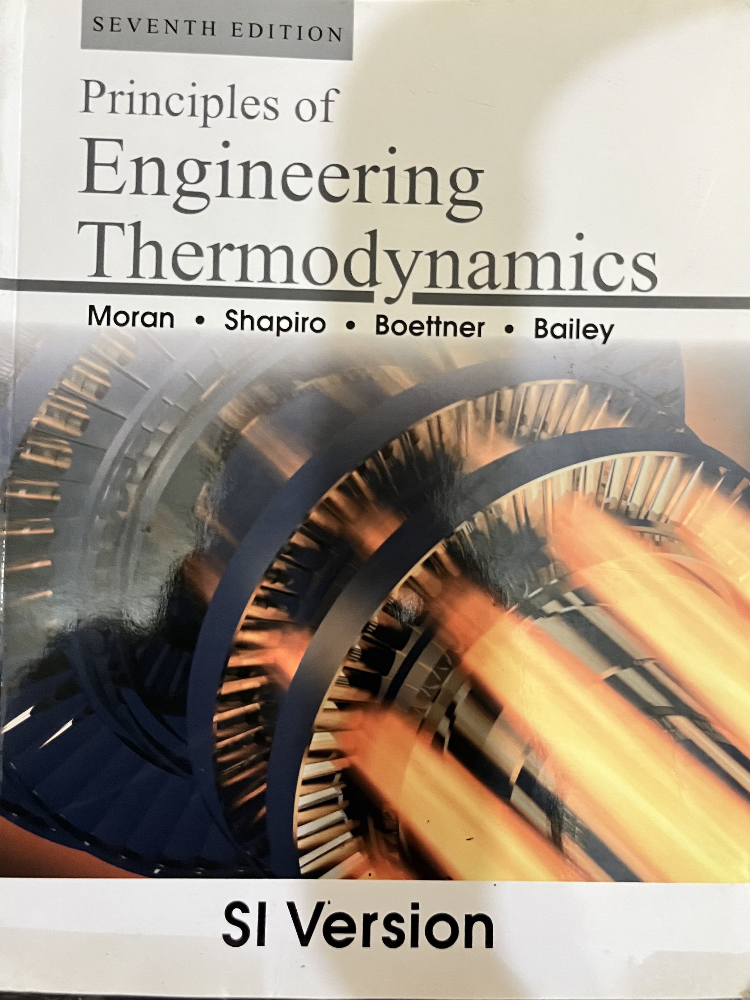 Principles of Engineering Thermodynamics (Seventh Edition, SI Version)
