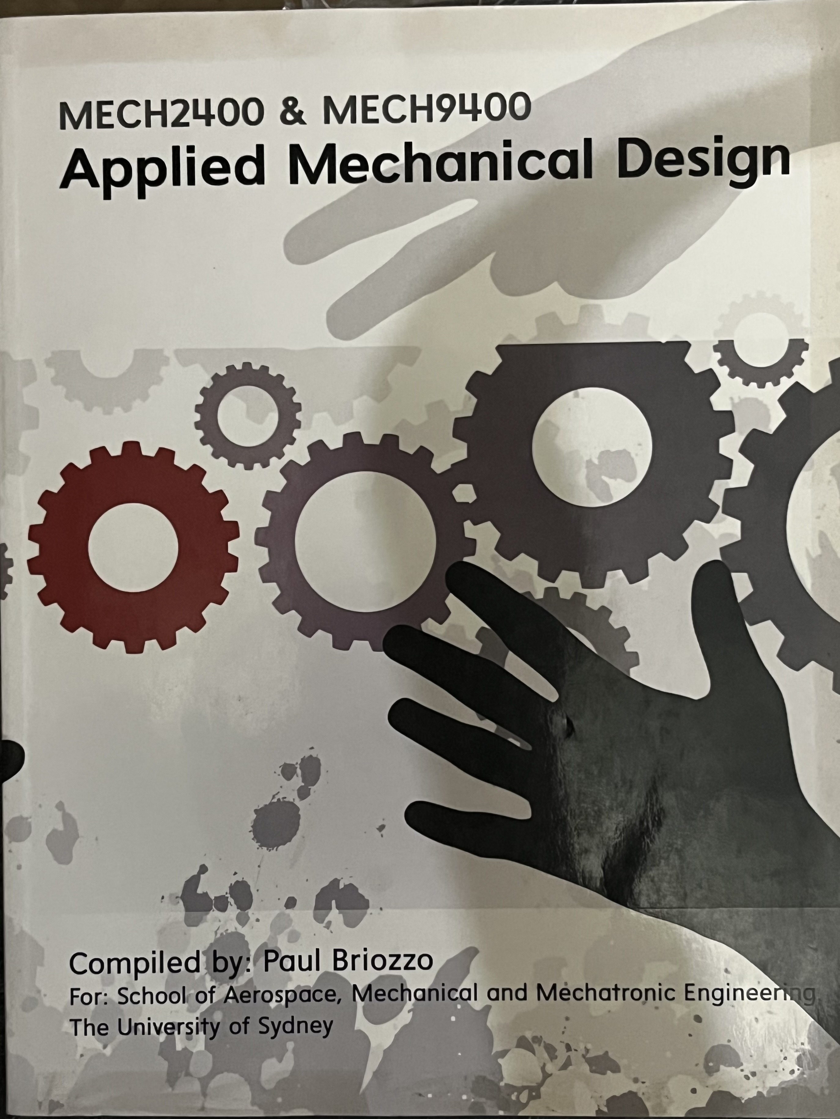 Applied Mechanical Design (MECH2400 & MECH9400)