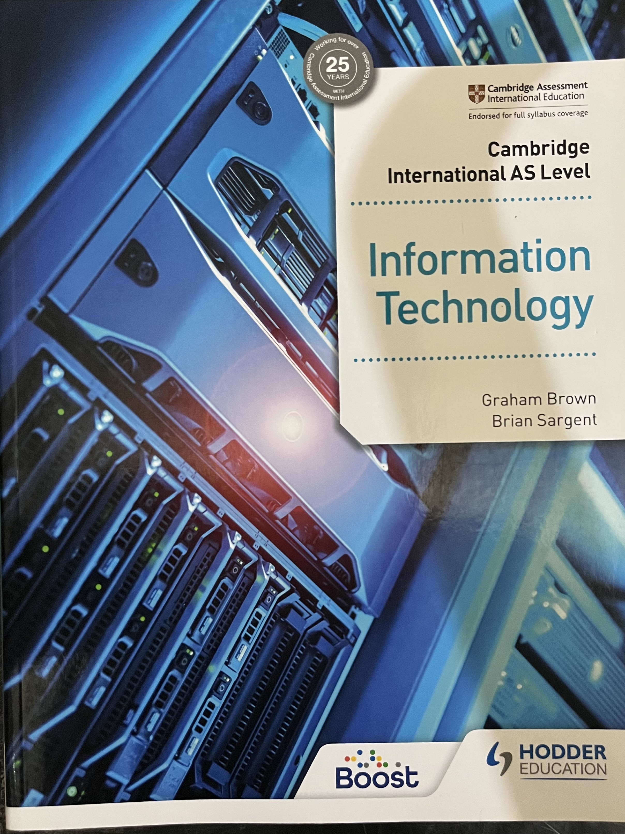 Cambridge International AS Level Information Technology