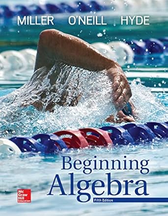 Beginning Algebra (Fifth Edition)