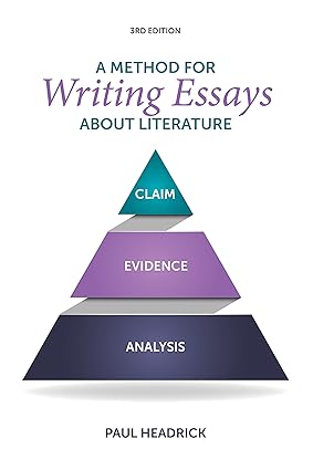 A Method for Writing Essays About Literature, 3rd Edition