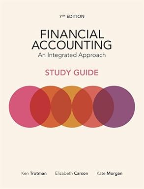 Financial Accounting: An Integrated Approach - Study Guide (7th Edition)
