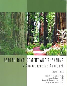Career Development and Planning: A Comprehensive Approach (Third Edition)
