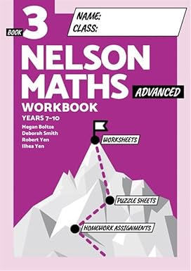 Nelson Maths Advanced Workbook Book 3