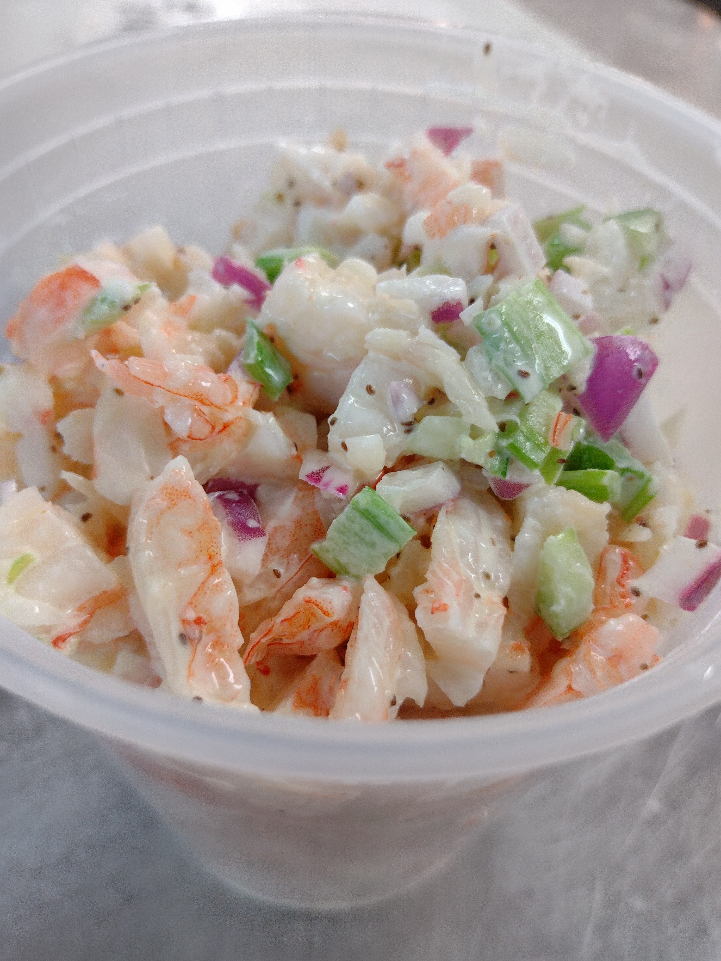 Shrimp salad 1 qt. (for 6 to 8 entrees)