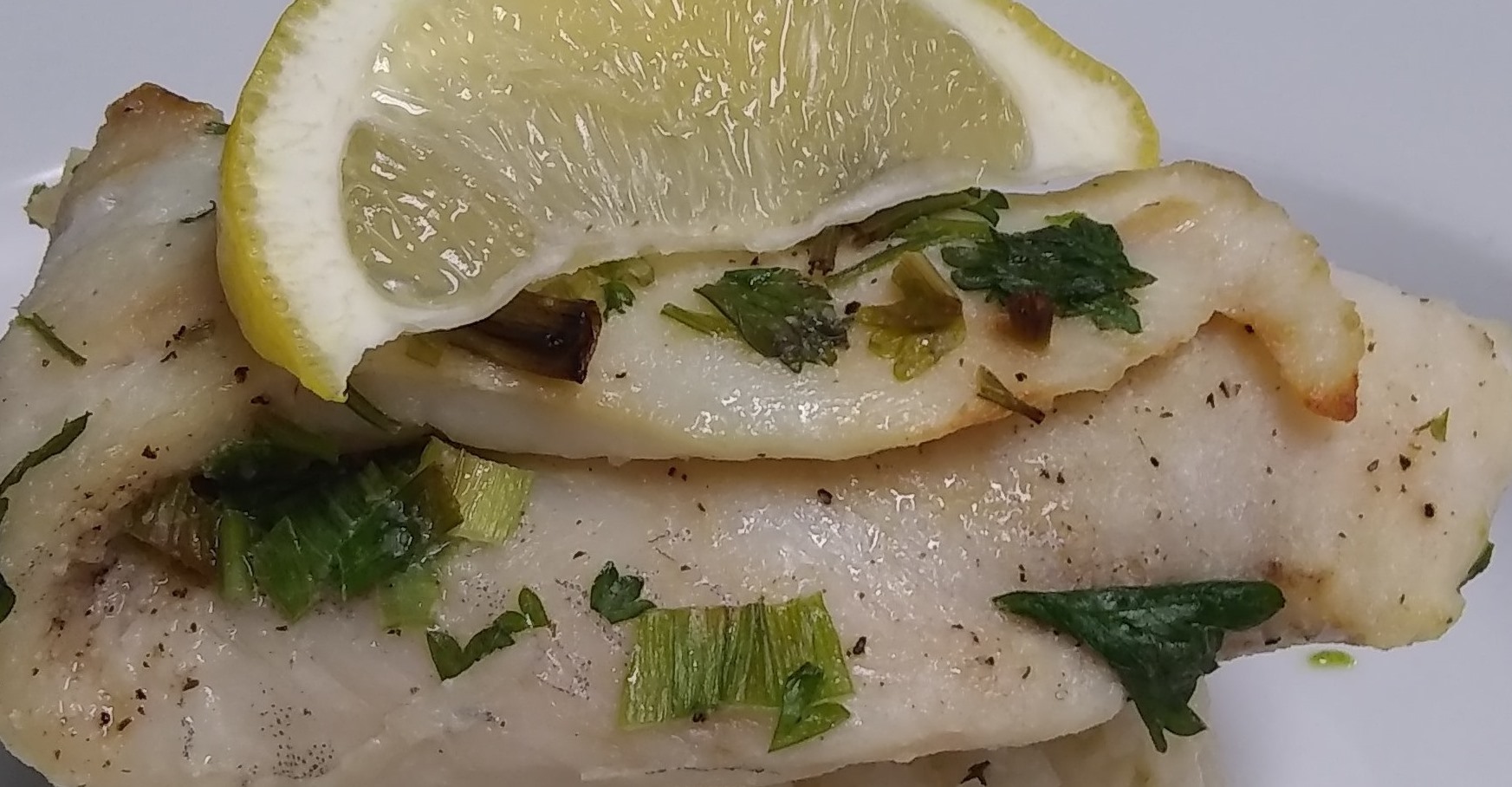 Naked haddock with one side