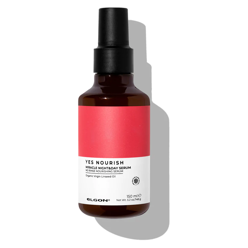 ELGON SIERO YES NOURISH MIRACLE NIGHT&DAY Siero nutriente giorno e notte senza risciacquo per capelli secchi 150ML