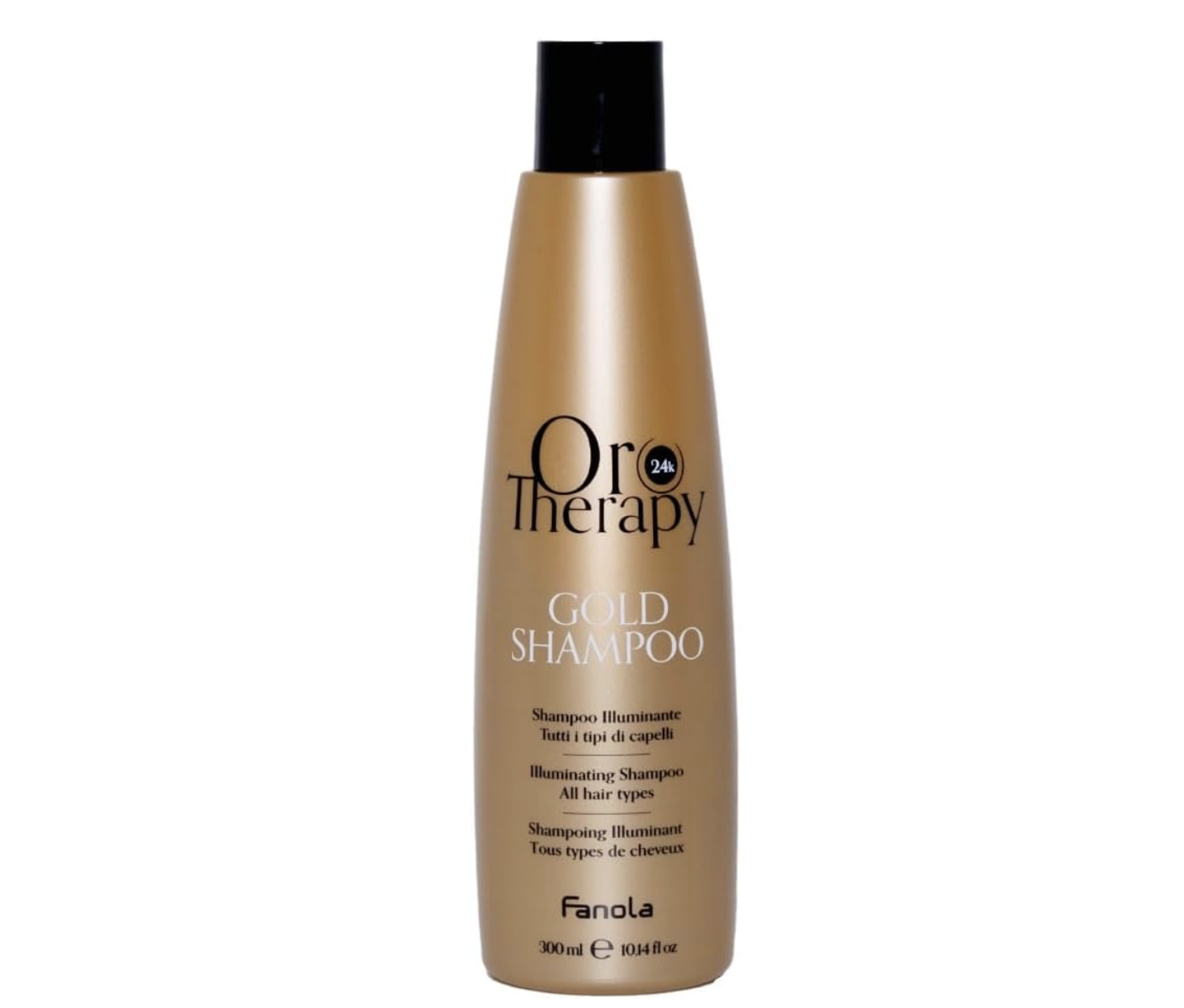 Fanola Oro therapy, Shampoo Illuminante Per Tutti I Tipi Di Capelli, 350ML