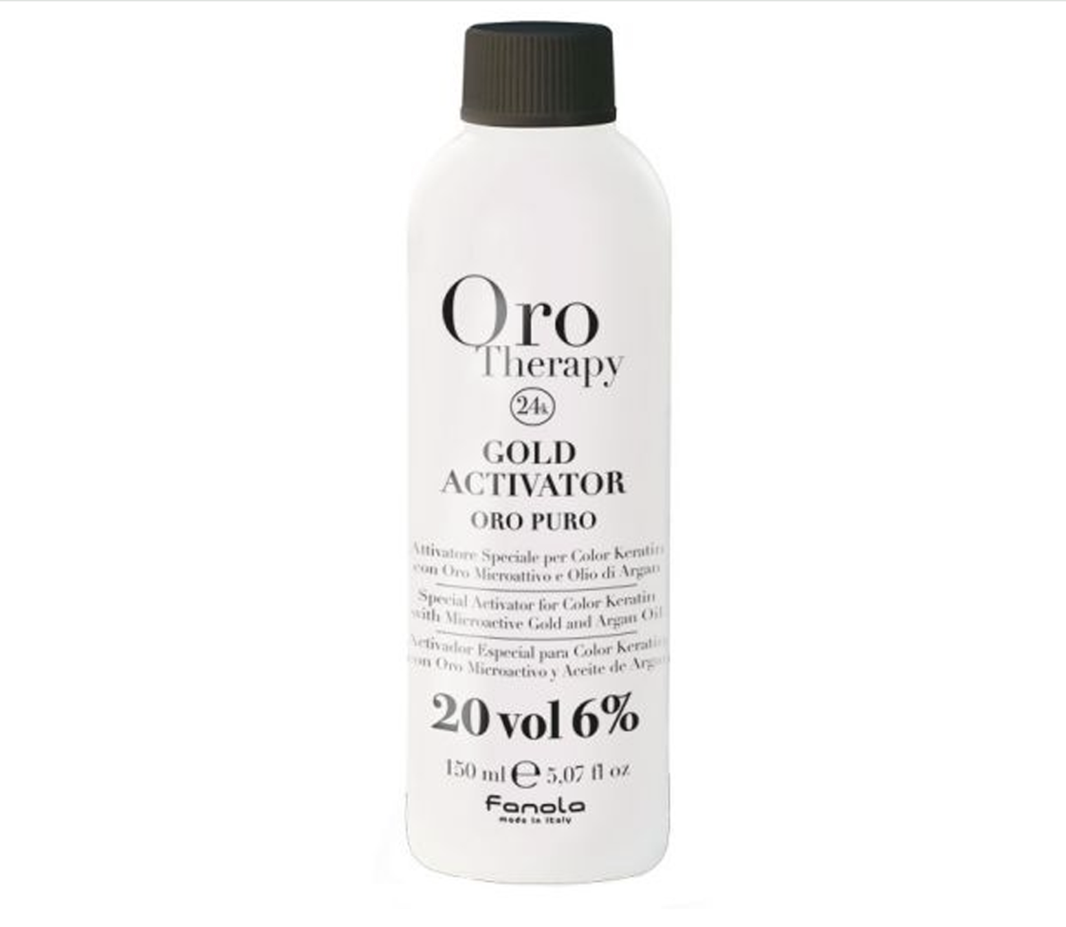 FANOLA ORO THERAPY ATTIVATORE PER TINTURA 150ML - 10/20/40 VOLUMI