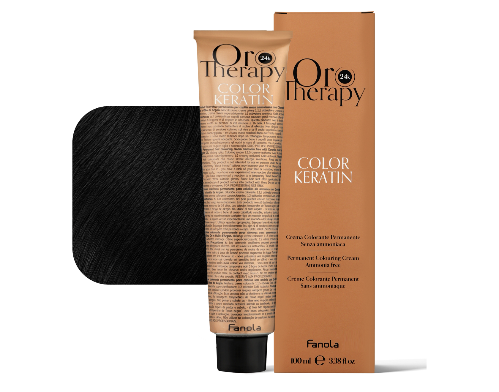 FANOLA ORO THERAPY TINTURA PER CAPELLI - DAL 1.0 AL 7.0