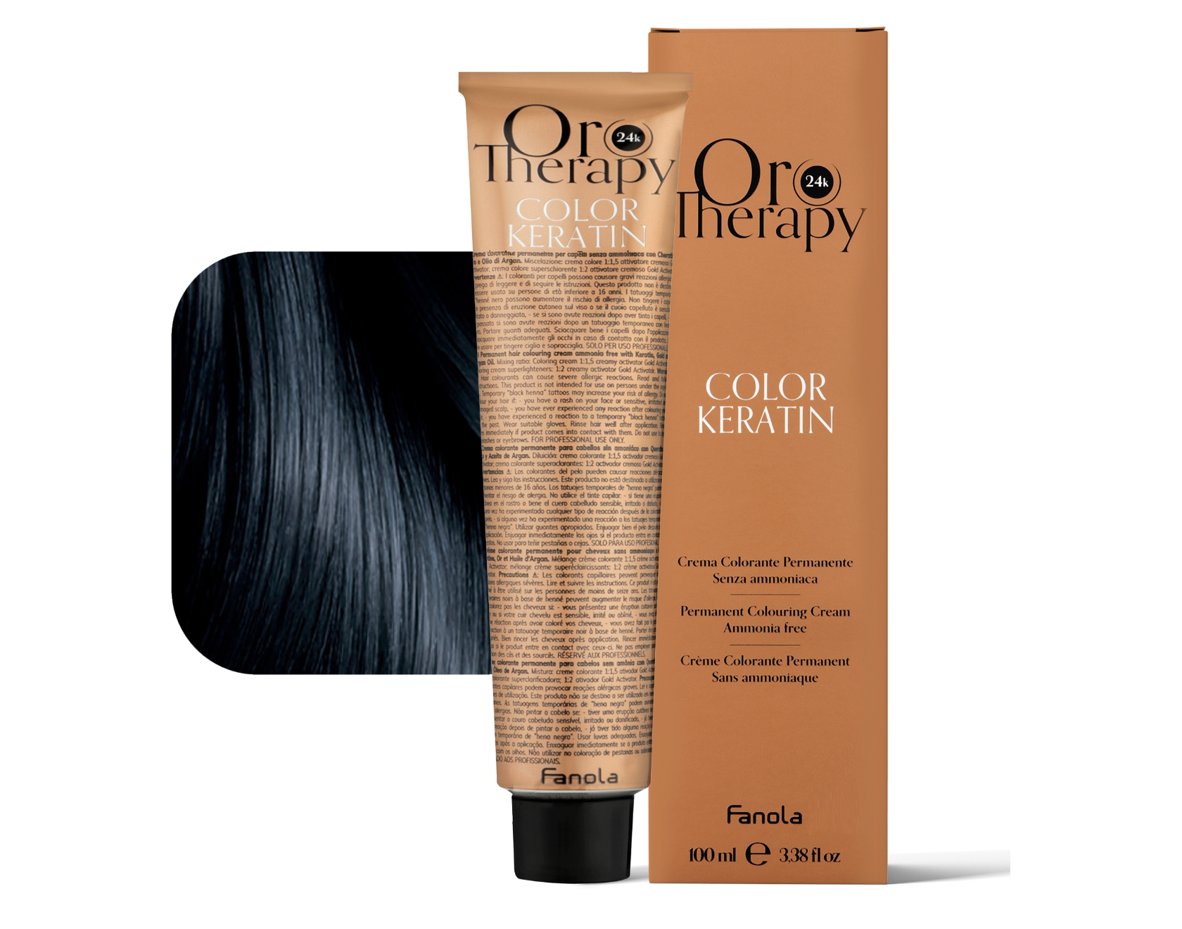 FANOLA ORO THERAPY TINTURA PER CAPELLI - DAL 1.0 AL 7.0