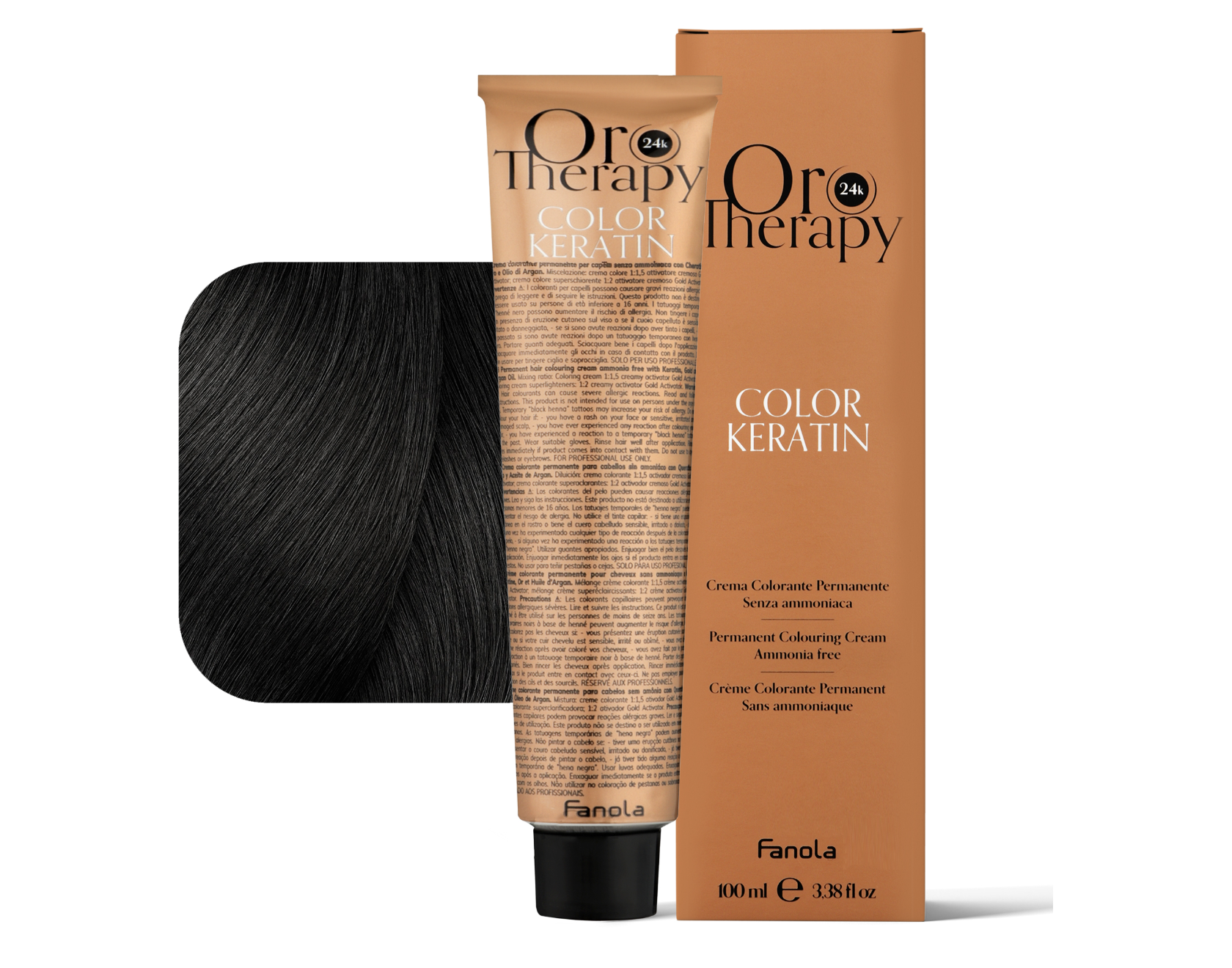 FANOLA ORO THERAPY TINTURA PER CAPELLI - DAL 1.0 AL 7.0