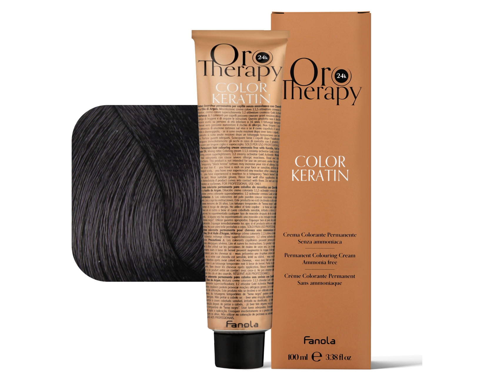 FANOLA ORO THERAPY TINTURA PER CAPELLI - DAL 1.0 AL 7.0