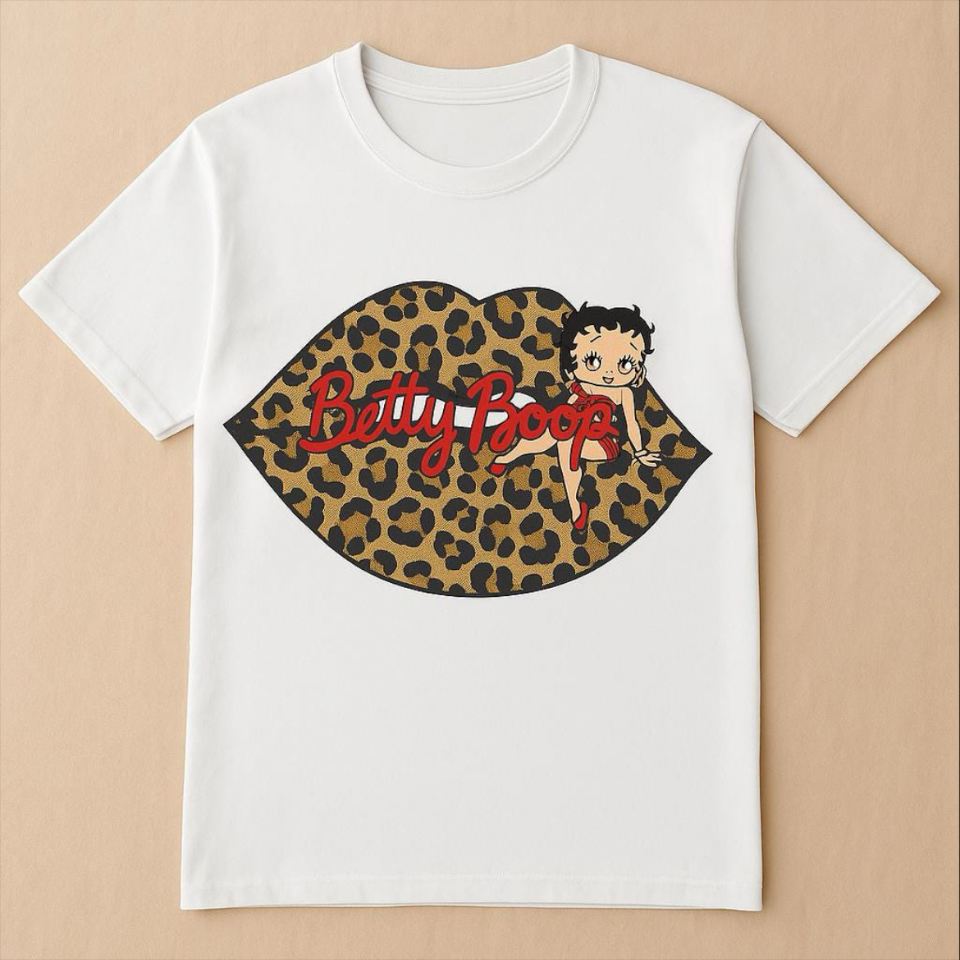 Betty Boop Unisex T-shirt, Vintage Cartoon Graphic Tee, Retro Pop Culture Shirt, Cool Classic Apparel, Gift for Animation Fans