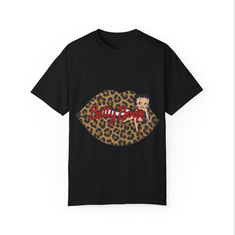 Betty Boop Unisex T-shirt, Vintage Cartoon Graphic Tee, Retro Pop Culture Shirt, Cool Classic Apparel, Gift for Animation Fans
