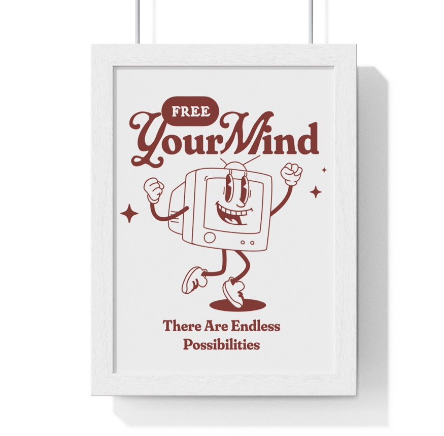 Free Your Mind Inspirational Poster