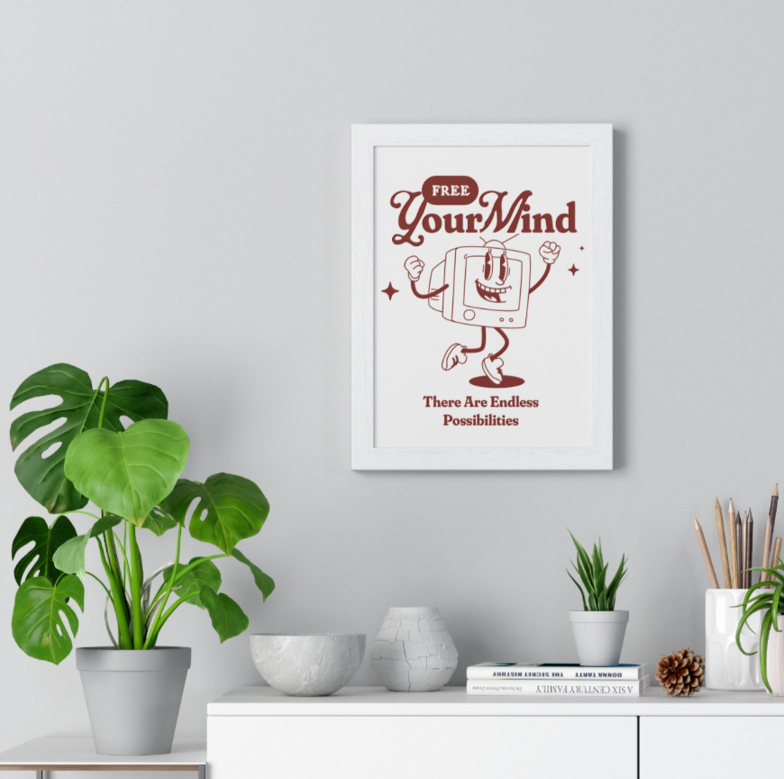 Free Your Mind Inspirational Poster