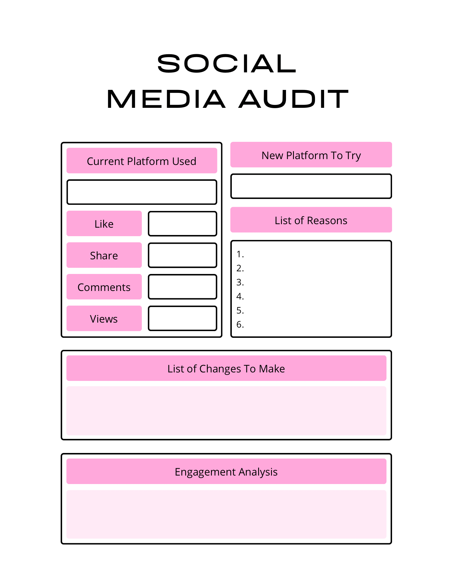 Recycled Content Planning Template