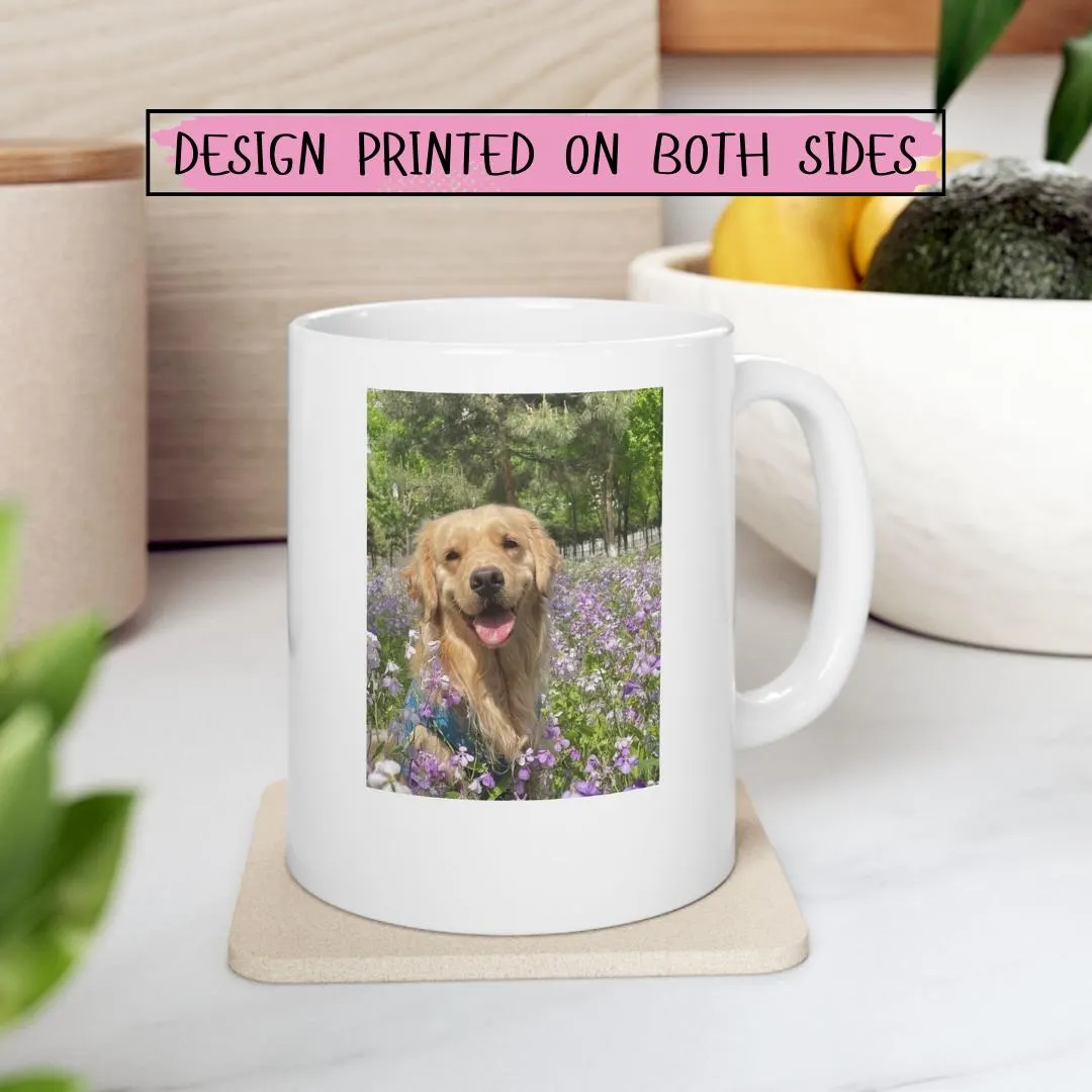 Personalized Photo Coffee Mug, Coffee Lovers, Custom Mug, Customizable Mugs, Birthday gift, Mug with Picture, Anniversary Gift for Her/Him