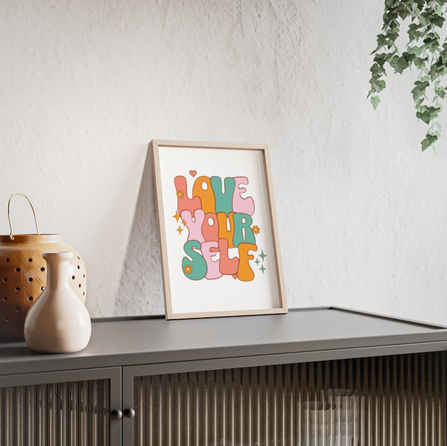 Love Yourself Wall Art