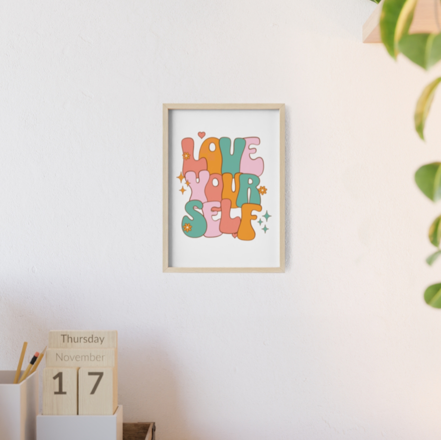 Love Yourself Wall Art