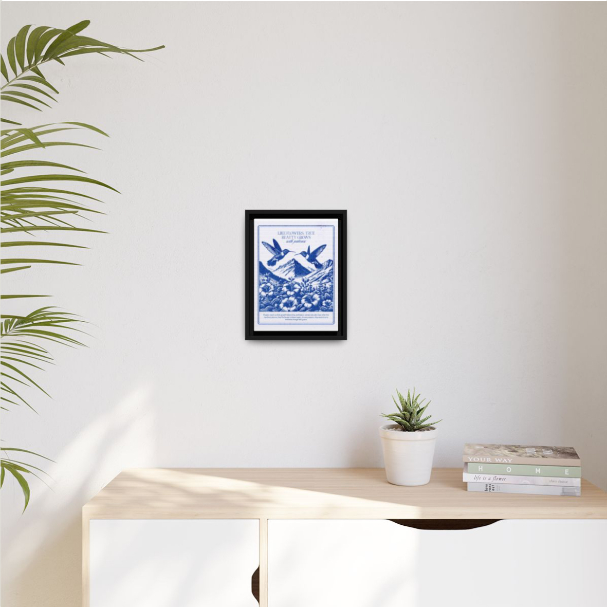 Inspirational Hummingbird Art Print
