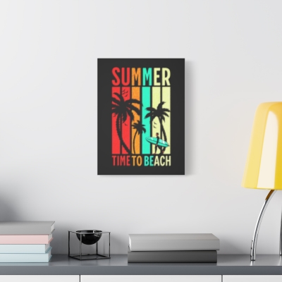 Summer Time to Beach Wall art