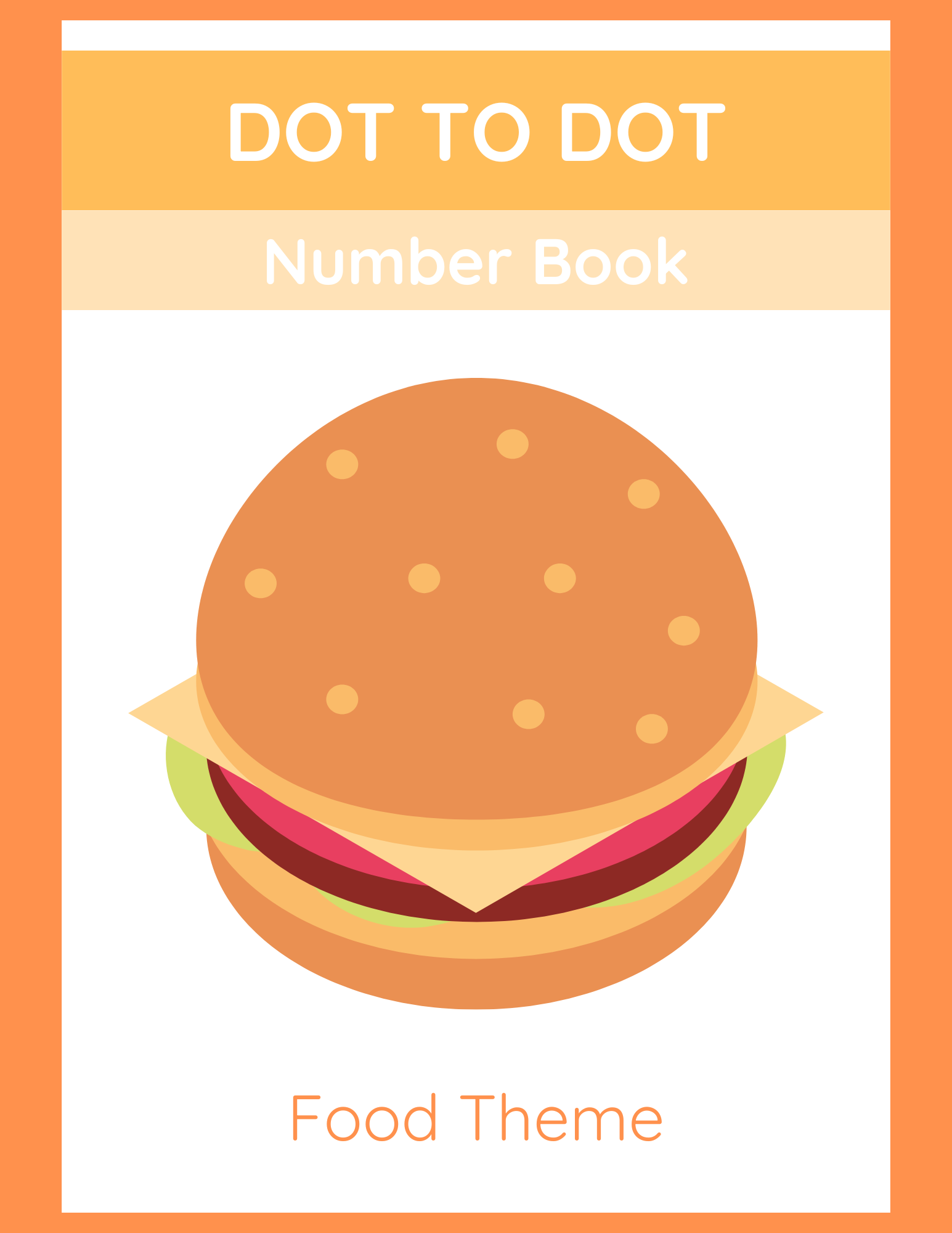 Dot to Dot Number Book