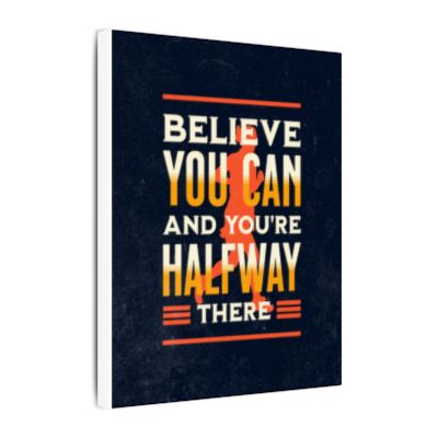Inspirational Motivational Quote Canvas Wall Art