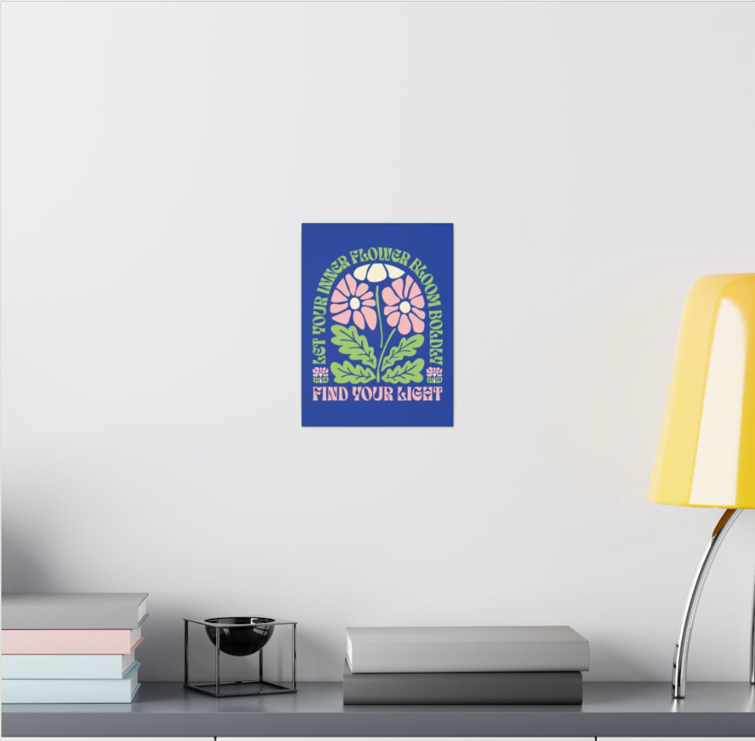 Inspirational Floral Art Print