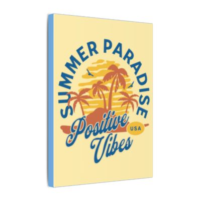Summer Paradise Canvas Wall Art