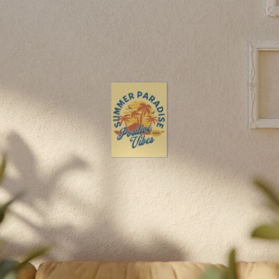 Summer Paradise Canvas Wall Art