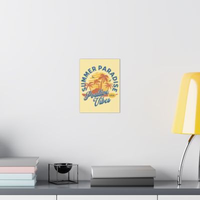 Summer Paradise Canvas Wall Art