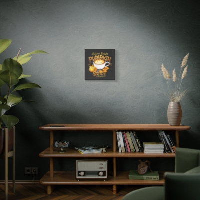 Pumpkin Spice Espresso Canvas Print