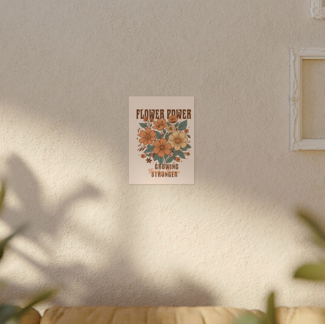 Flower Power Art Print