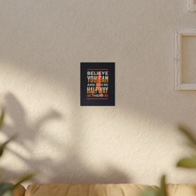 Inspirational Motivational Quote Canvas Wall Art