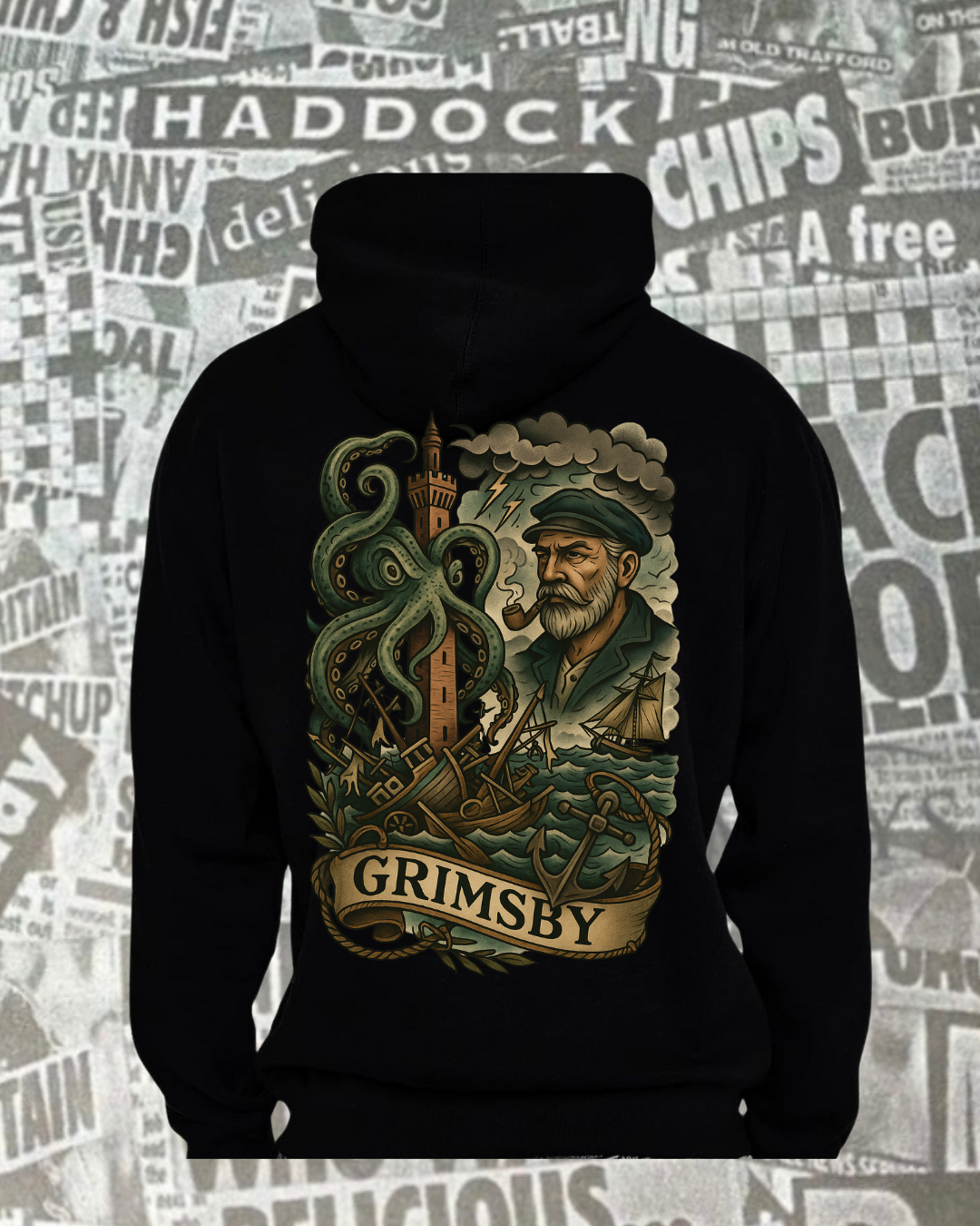 Grimsby Themed Hoodie