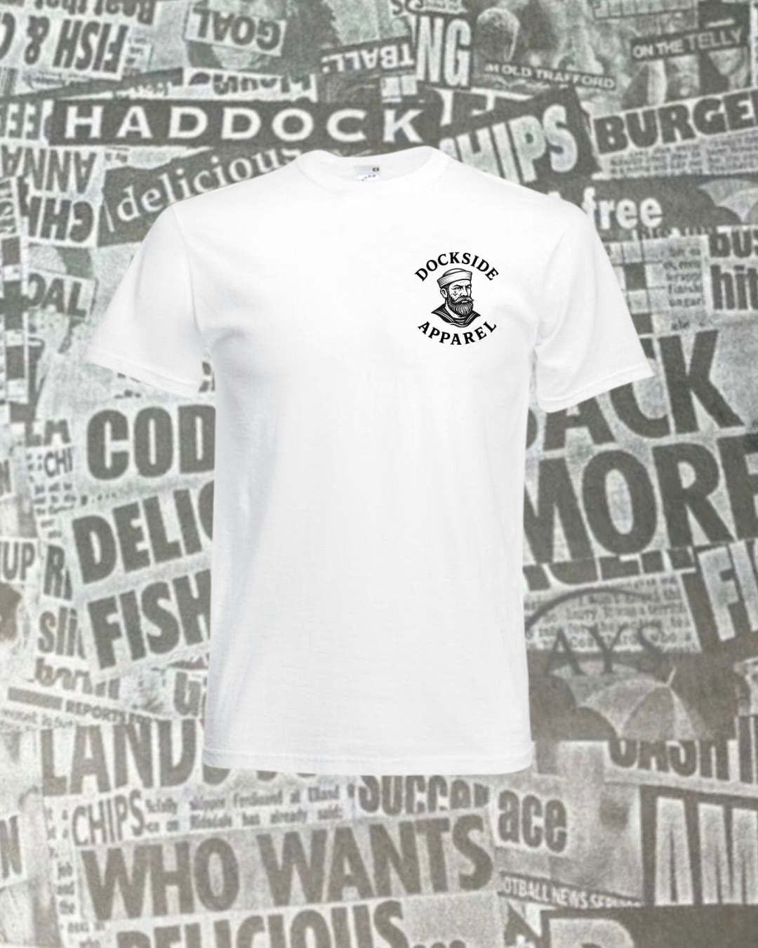 Dockside Apparel Fisherman Logo T-Shirt Basic