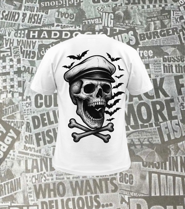 Skull Captain Graphic T-Shirt
