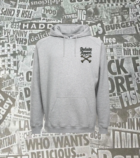 Skull, Bats and Crossbones Hoodie