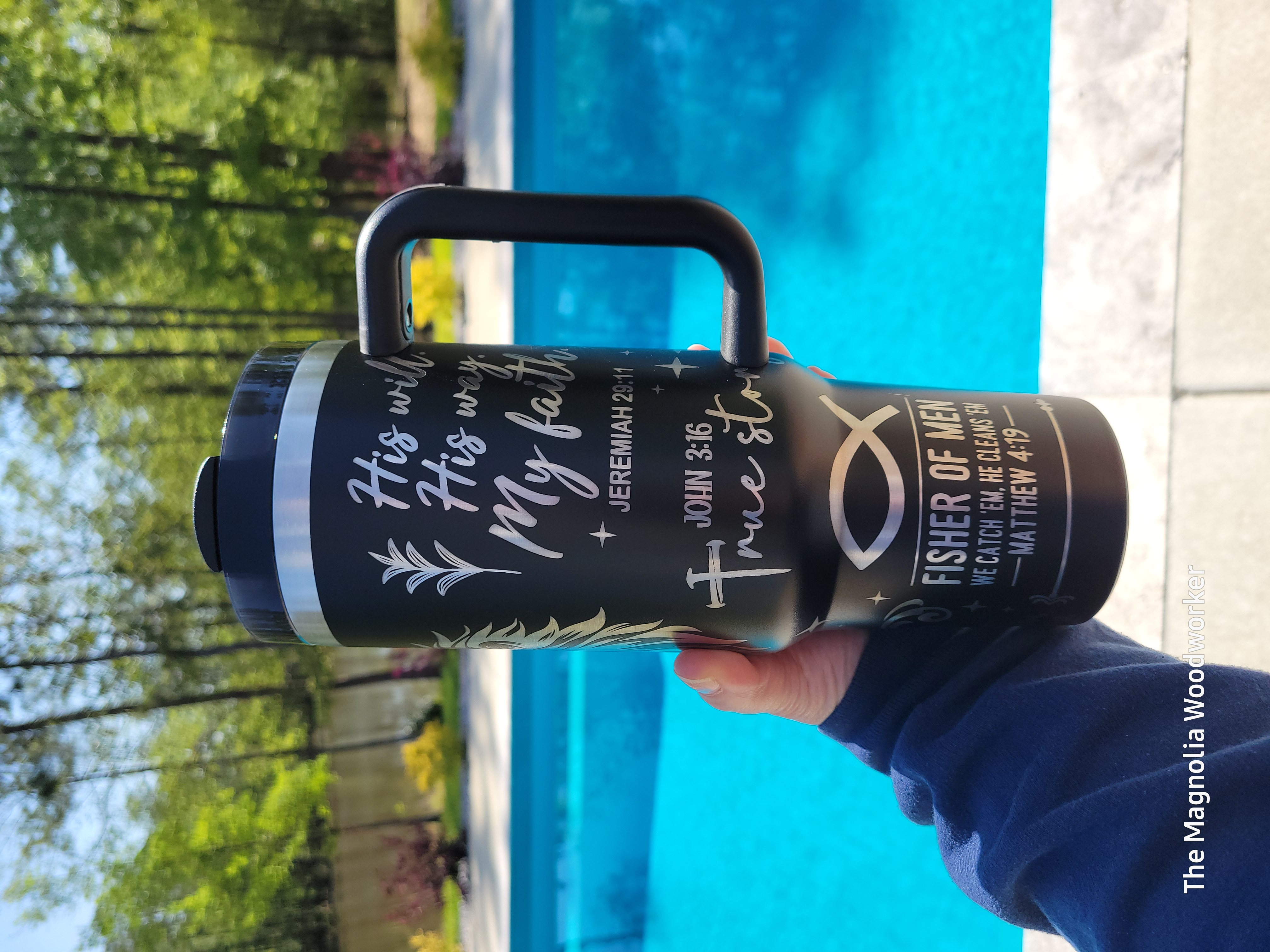 40 oz. Tumbler - I can do all things through Christ