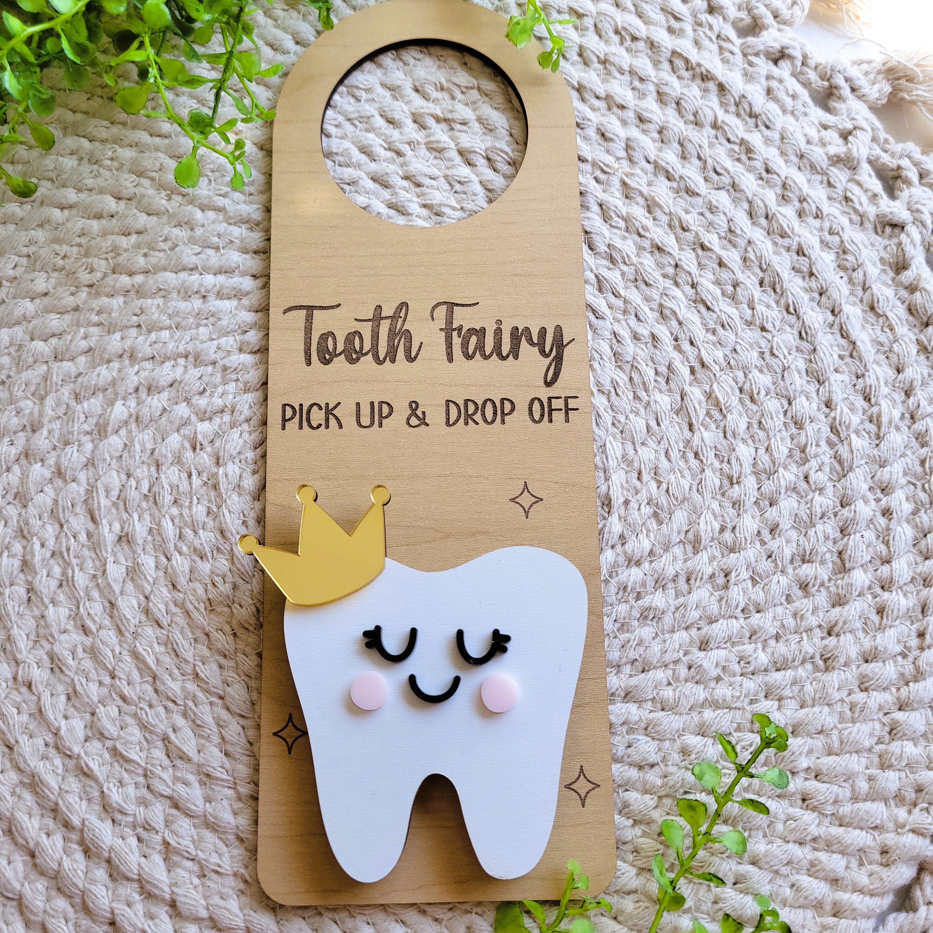 Princess Tooth Fairy Door Hanger