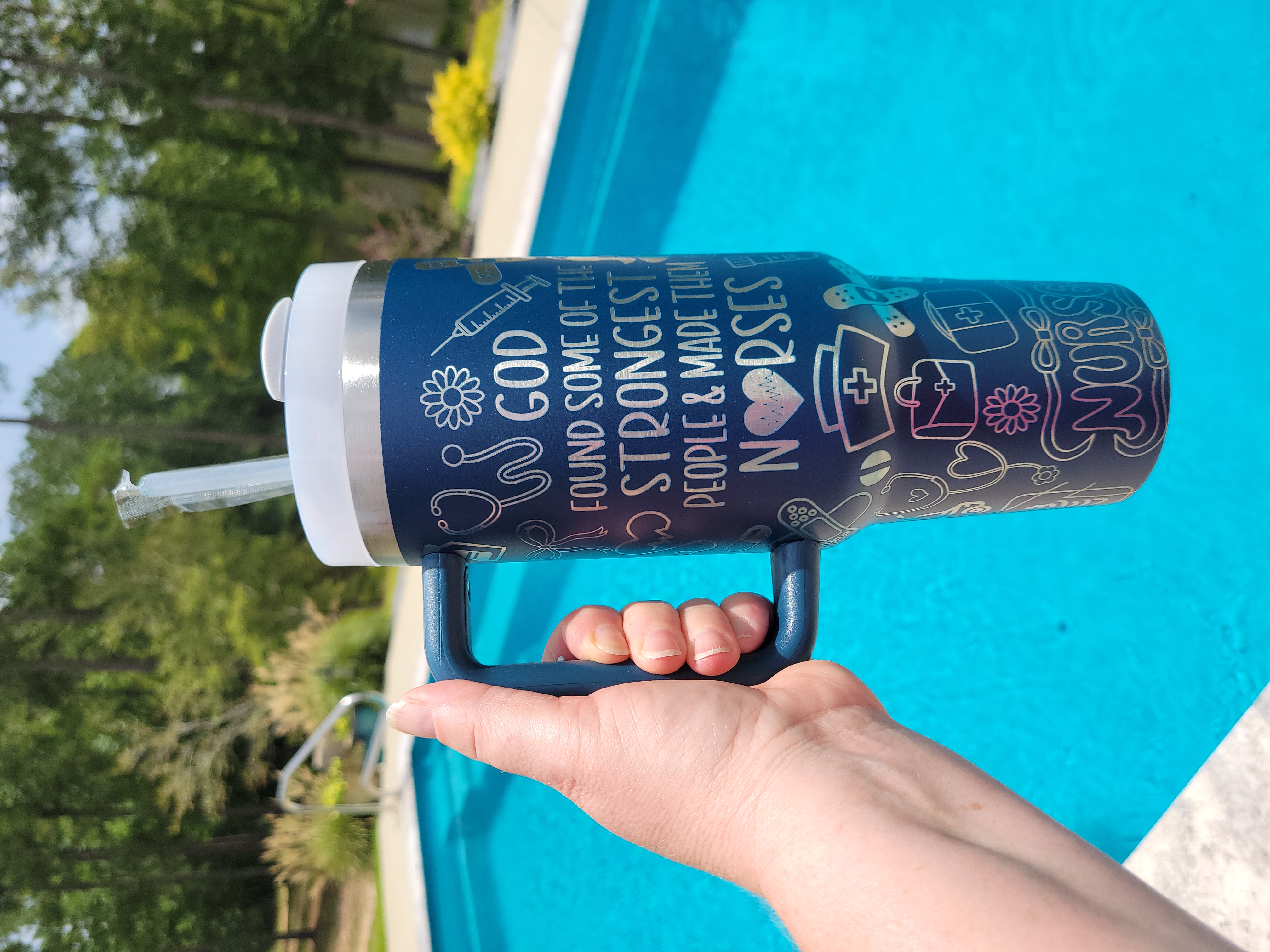 Nurse Stainless Steel Tumbler