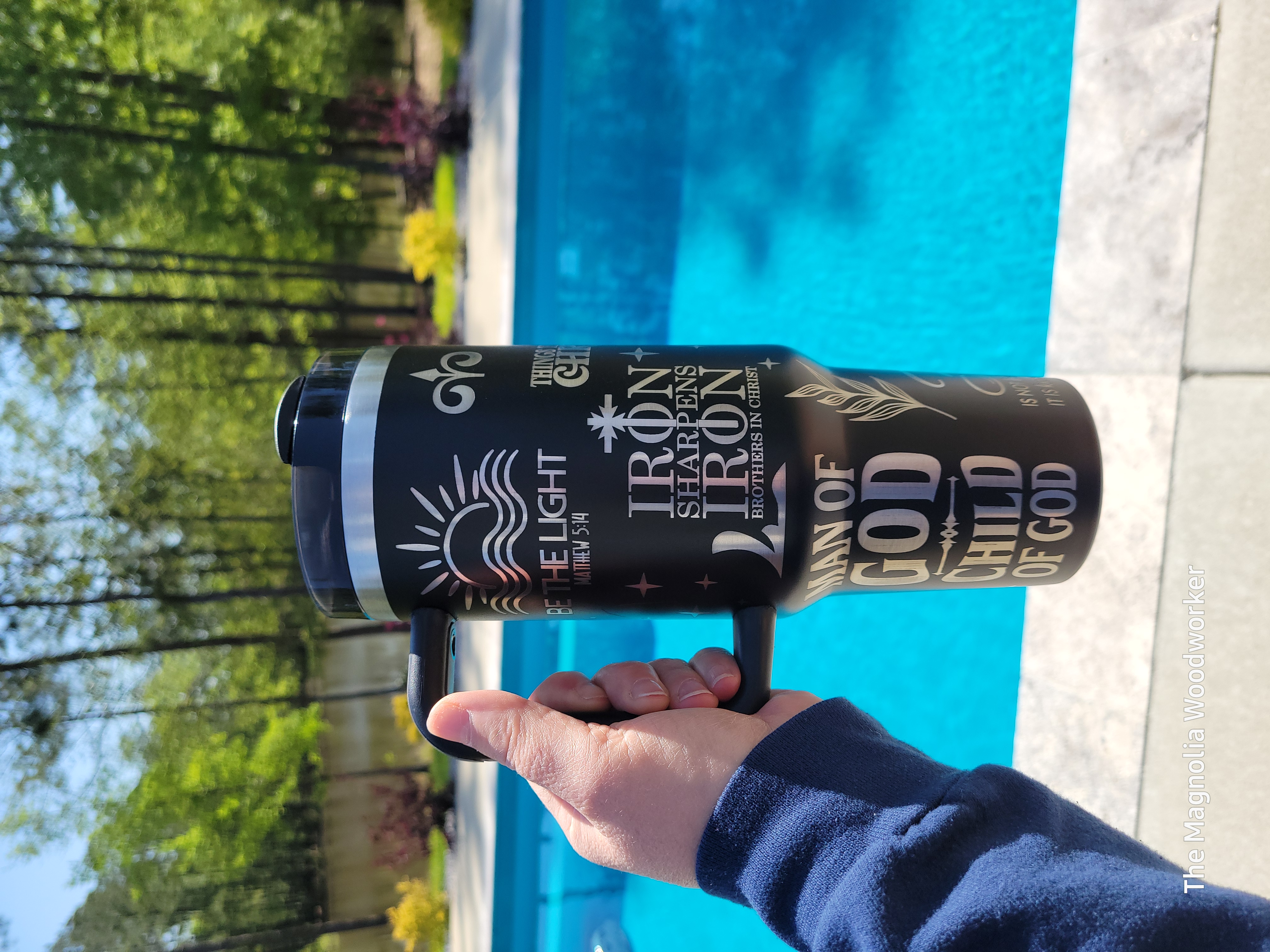 40 oz. Tumbler - I can do all things through Christ