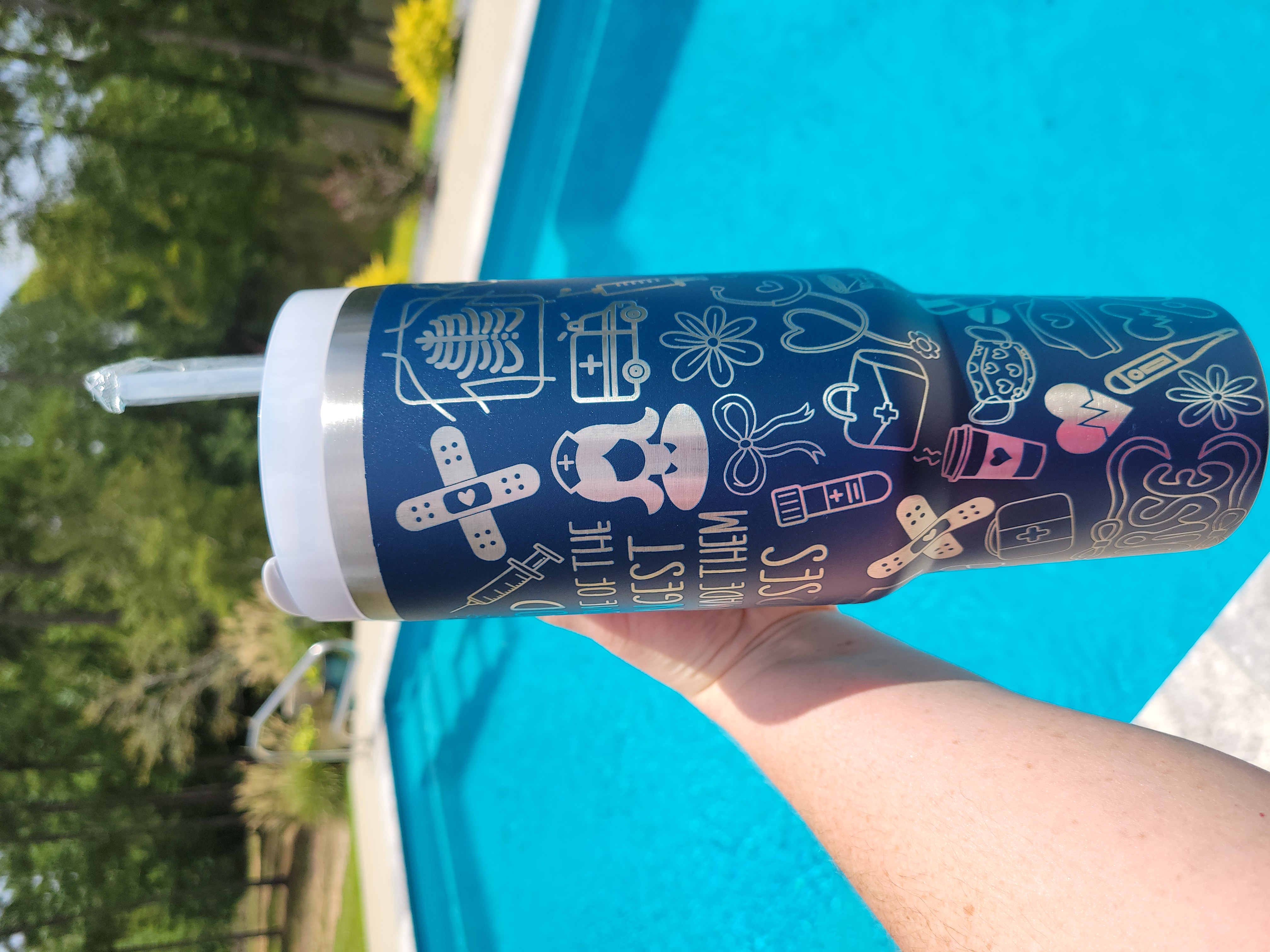 Nurse Stainless Steel Tumbler