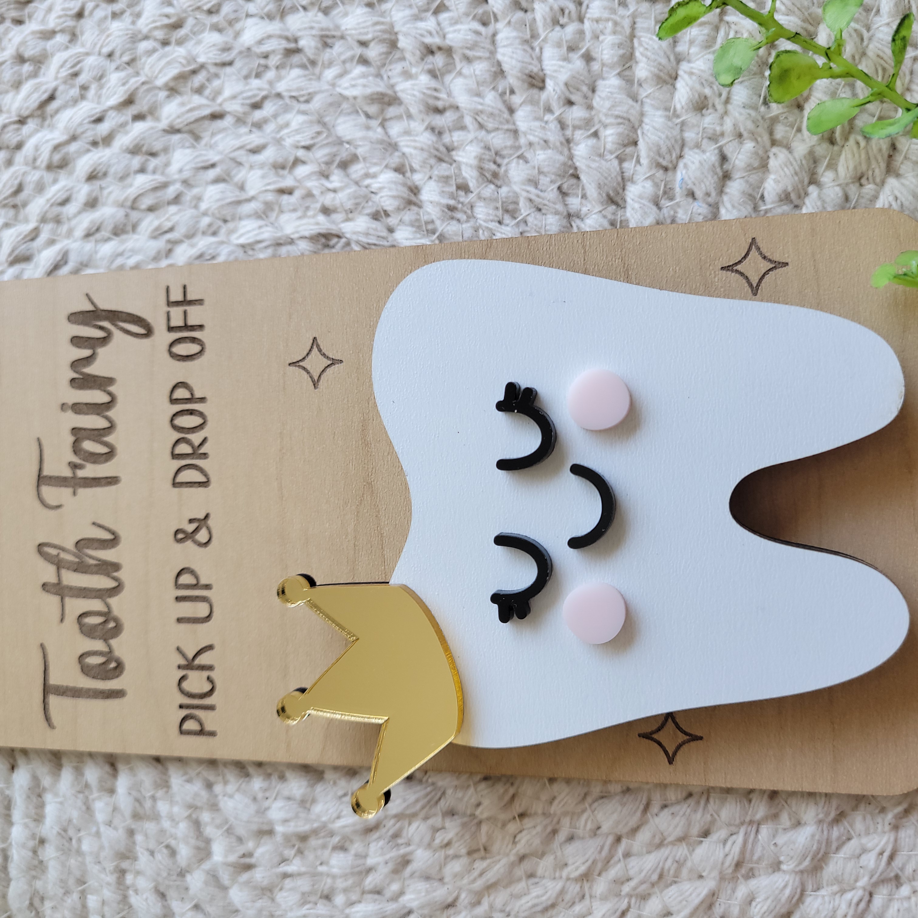 Princess Tooth Fairy Door Hanger