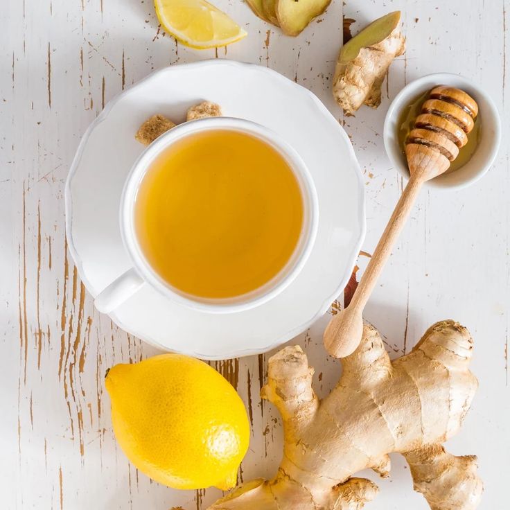 Infusion au citron et au gingembre