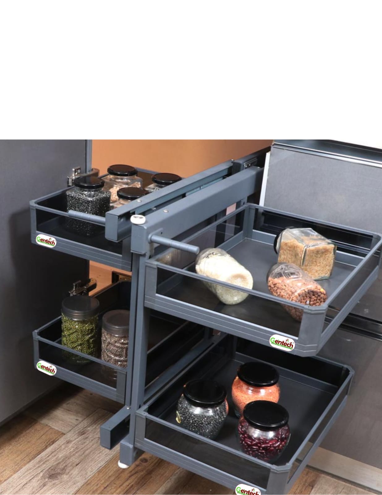 Gentech Magic Corner Cabinet Organizer